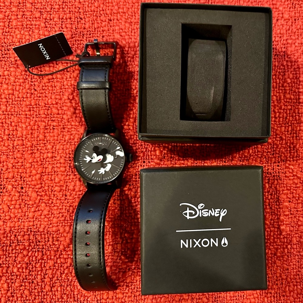 Nixon 42mm Mickey Watch